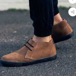 Veldskoen Kwaito low brown tan suede sneakers chukka boots lace up